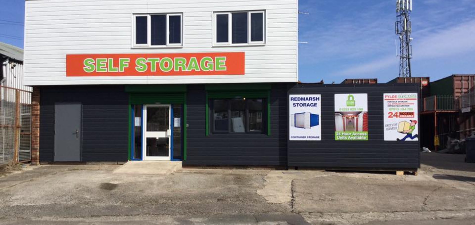 Self Storage Company Thornton Fleetwood Blackpool Fylde Coast.